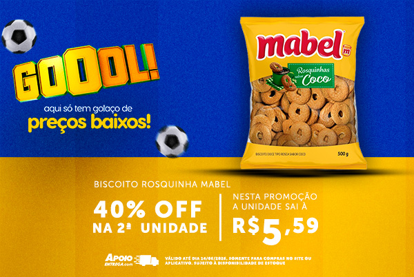 Rosquinha Mabel até 14/06